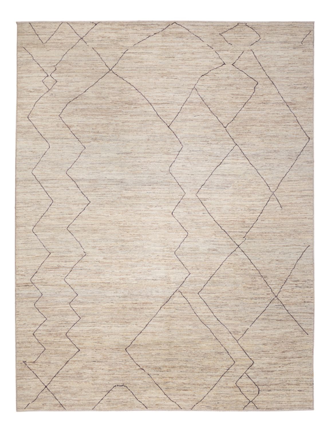 Berber 362 × 276 cm, beige, abstrakt