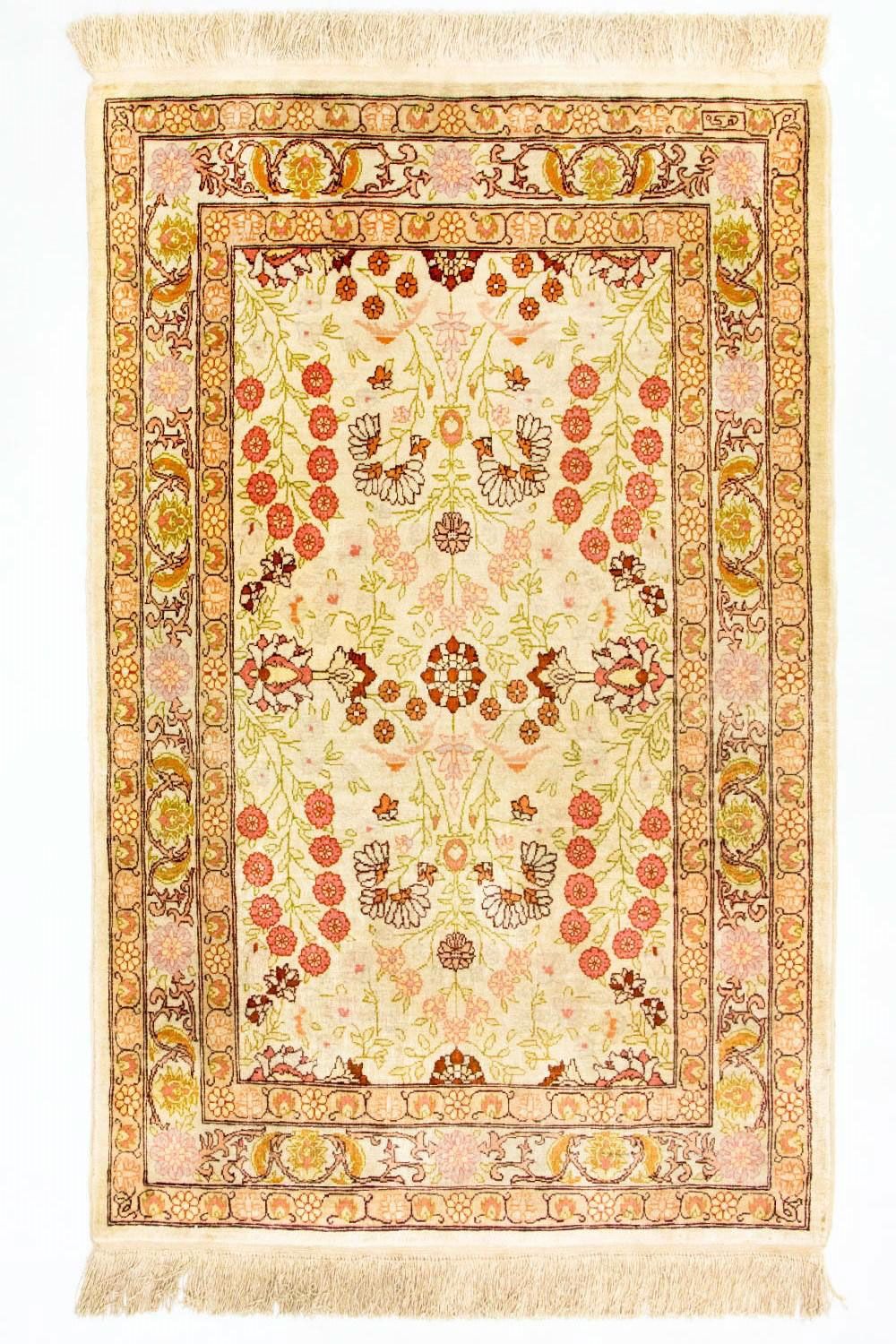 Hereke Seide-Teppich